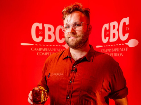 Alieksey Machinsky é vice-campeão da Campari Bartender Competition 2025