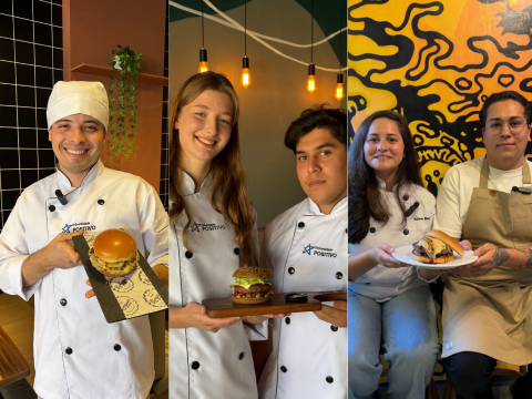 Hambúrgueres campeões do Desafio Positivo CWBurguer estarão disponíveis em hamburguerias de Curitiba; veja onde provar