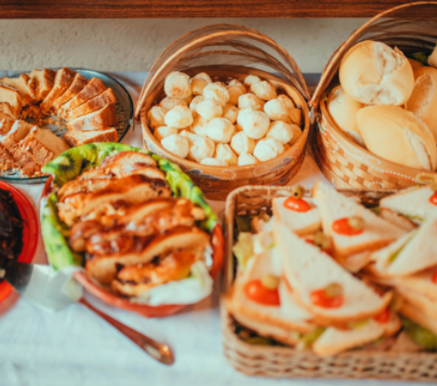 Quanto de comida um evento realmente precisa?