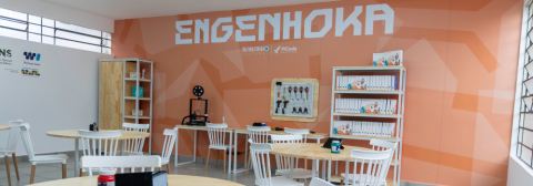 Projeto Engenhoka transforma escola de Curitiba em laboratório de inovação