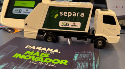 Apoiada pelo Estado, startup de Pato Branco desenvolve "saco de lixo inteligente"