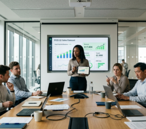 Quando o forecast parece ótimo, mas o caixa não acompanha