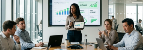 Quando o forecast parece ótimo, mas o caixa não acompanha