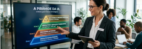 A pirâmide da IA