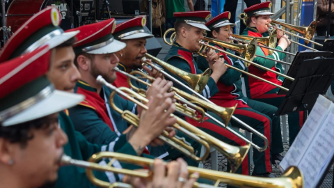 Banda do Caximba faz concerto beneficente para concurso internacional