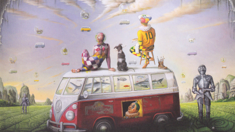 Surrealismo de artista radicado em Curitiba é tema de exibição no Azerbaijão