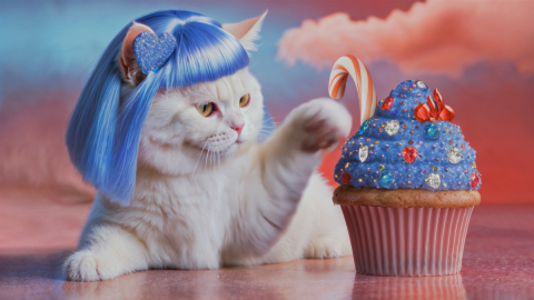 "Busão" temático e gatos cantando: ações de Katy Perry premiarão com ingressos para show