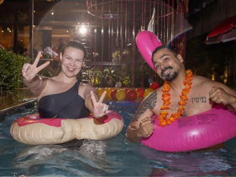 Pool party marca o lançamento do Circuito Bom Gourmet de Verão com presença de influencers e comunicadores de Curitiba