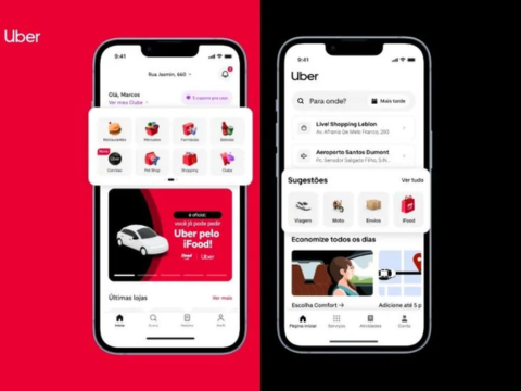 iFood e Uber formam parceria inédita; serviço já está disponível em Curitiba