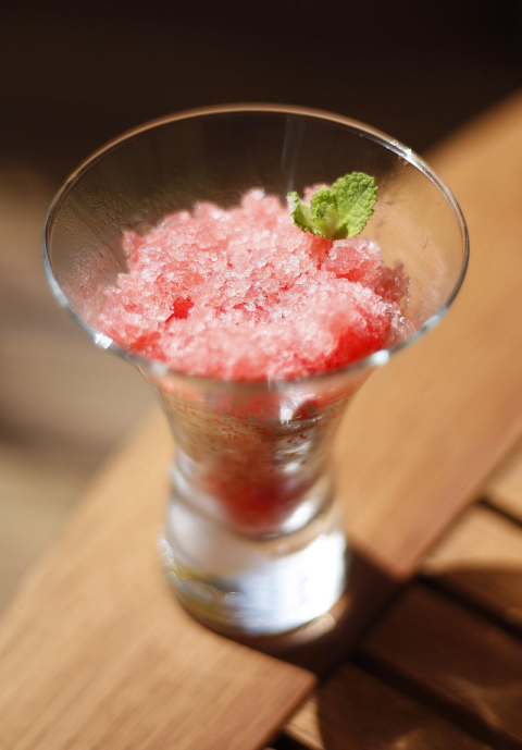 Granita de melancia