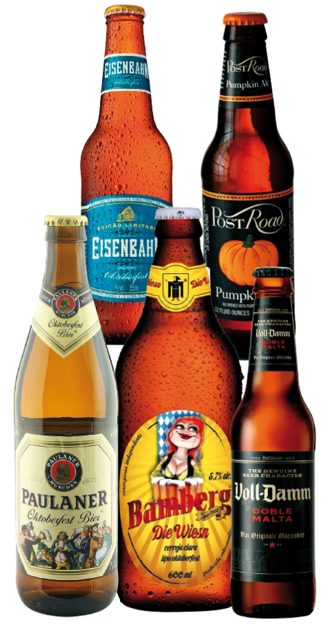 Cervejas, festas e abóboras