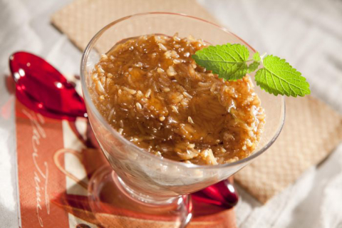 Arroz doce de capuccino