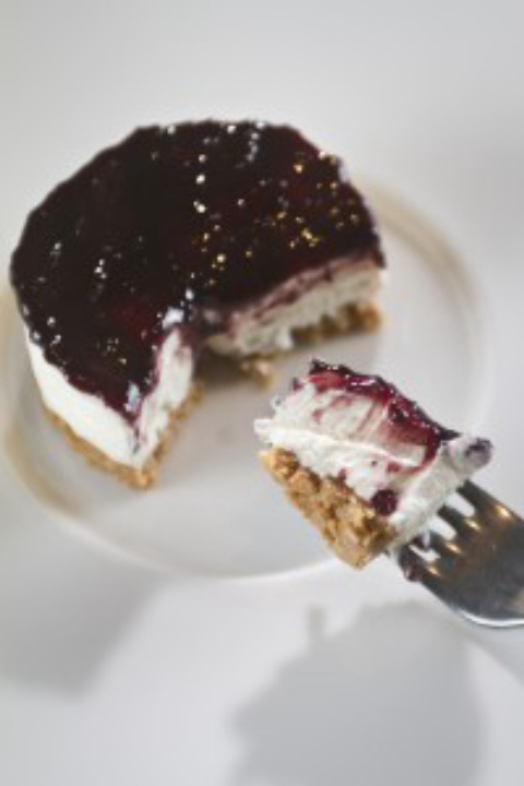 Cheesecake destrooper ai frutti di bosco