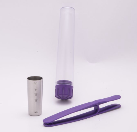 Conjunto para drinques Vacu Vin