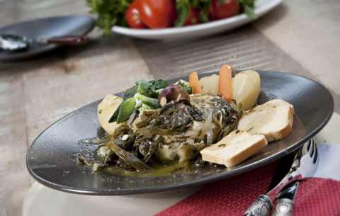 Carciofi ripieni alla campana