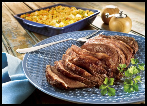 Picanha com virado de palmito