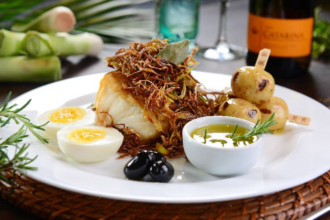 Bacalhau Zanoni, uma das opções do Bistrô do Victor. foto: divulgação