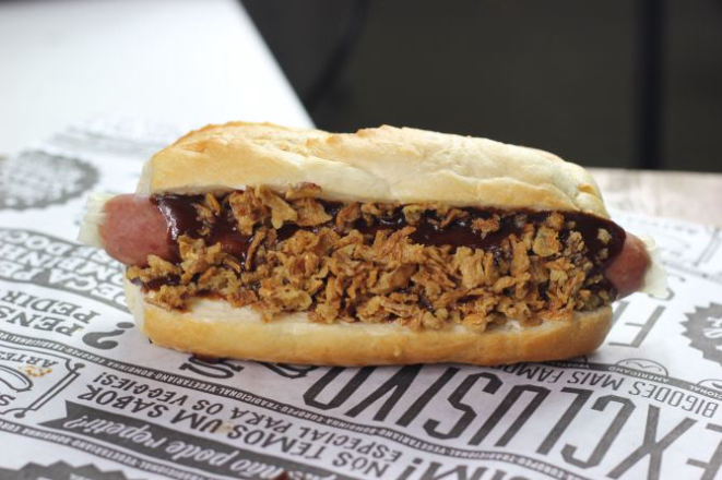 O hot-dog Americano foi o vencedor da Vinada Cultural ano passado