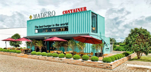 Madero inaugura seu primeiro “contêiner-restaurante”