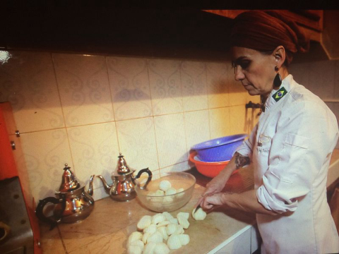 Joy Perine ensina a receita de Batatas Berber