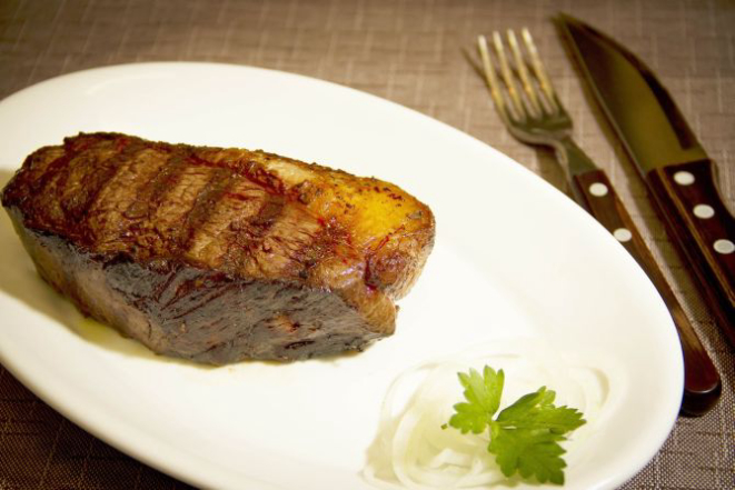 Bife de chorizo na Prime Grill. Foto: Divulgação.