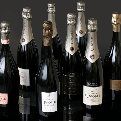Jantar harmonizado com champagne Lenoble