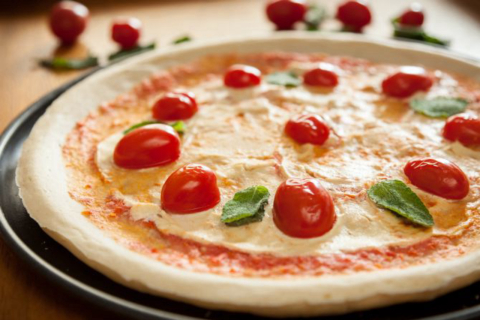 Massa para pizza sem glúten