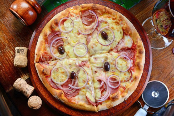 Pizza do Carolla Pizza D.O.C. Foto: Divulgação