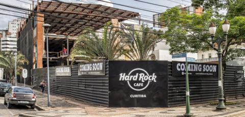 Hard Rock Café Curitiba abrirá em dezembro