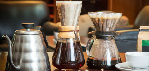 A volta dos cafés filtrados