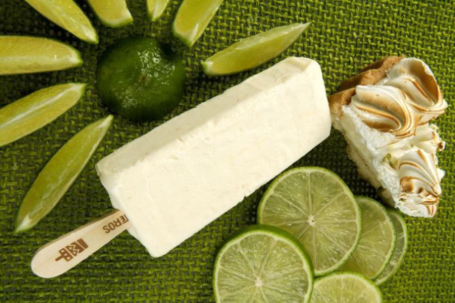 Paleta de limão, da Los Paleteros. foto: divulgação