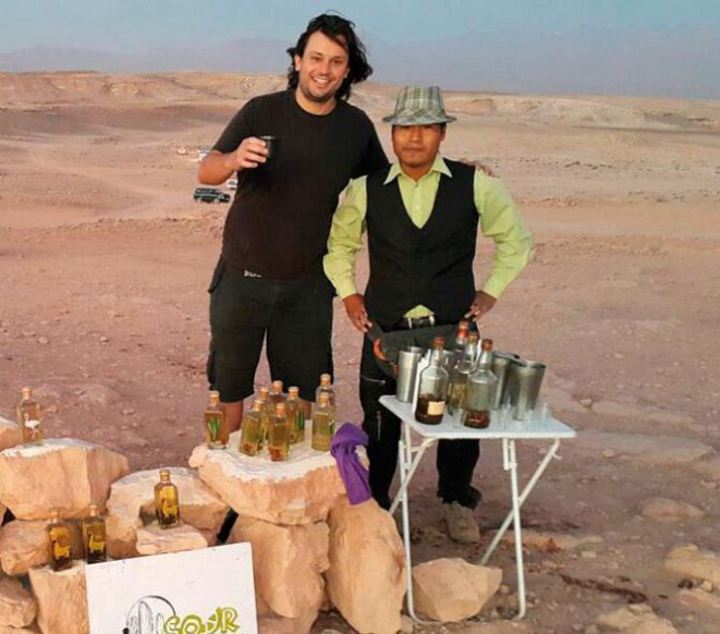 Dudu no Valle dela Luna, em San Pedro de Atacama, no Chile. Foto: Divulgação