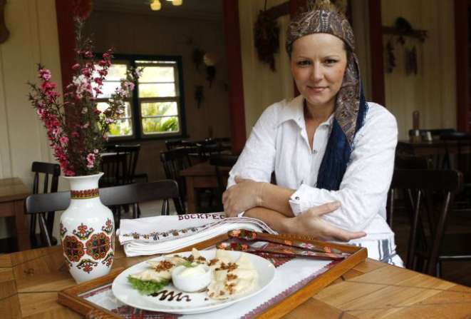 Chef Vania Krekninski em seu Limoeiro Casa de Comidas. Foto: Aniele Nascimento/Gazeta do Povo
