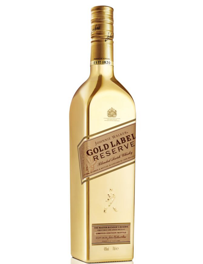 Johnnie Walker Gold Label Reserve. Foto: Divulgação