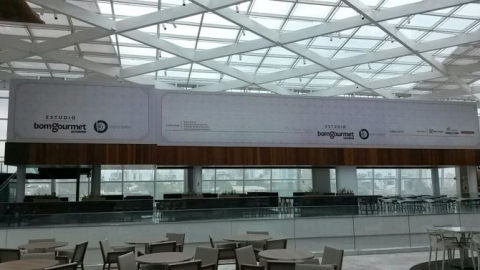 Começa a montagem do Estúdio Bom Gourmet