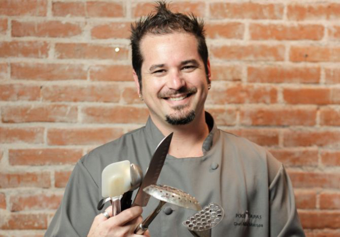 O chef Fabio Mattos tem vasta experiência internacional. Foto: Divulgação