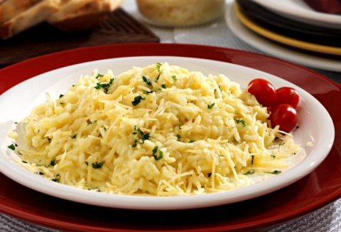 Risoto com queijos