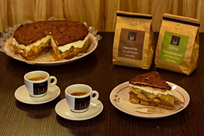 Tem duas opções: cappuccino Italiano + 1 Torta especial: R$ 10. Ou 2 Espressos + 2 Tortas Especiais: R$ 18. Foto: Divulgação.