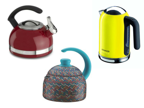 Chaleiras lindas e práticas