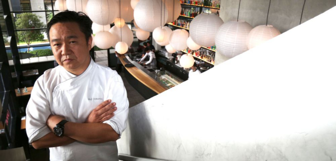 Chef Koji Yokomizo. Foto: Ivonaldo Alexandre / Gazeta do Povo.