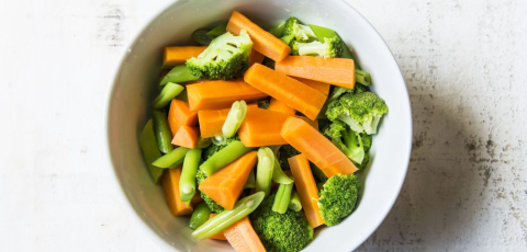 Deixe os legumes com cores vivas – Dicas em 1 minuto