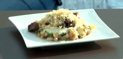 Chef Eudemar Cavalcanti ensina ragu de bode com feijão verde cremoso