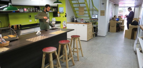 Samba e comida brasileira no Coletivo Alimentar