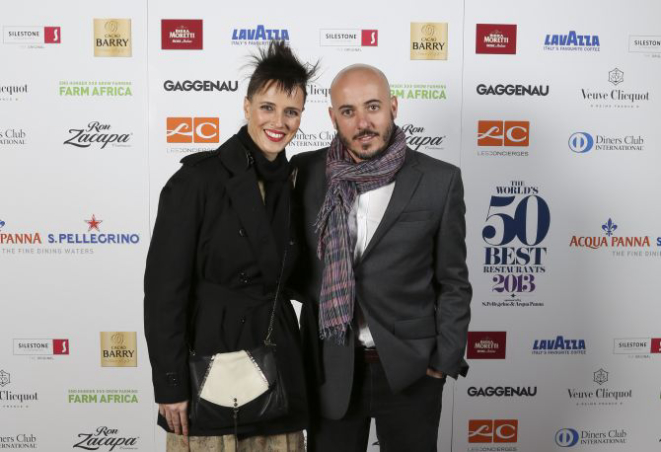 Os chefs Helena Rizzo e Daniel Redondo comandam a cozinha do Maní, restaurante em São Paulo. Foto: Reprodução/ Facebook.