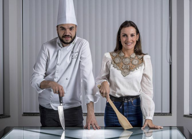 Ilicilho Neto e Cris Comelli, do Chame o Chef. Foto: divulgação