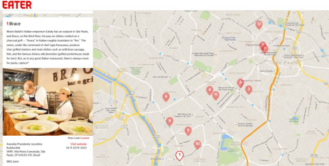 Site dos EUA elege os restaurantes mais quentes de SP