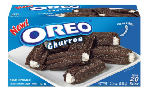 Oreo lança versão churros
