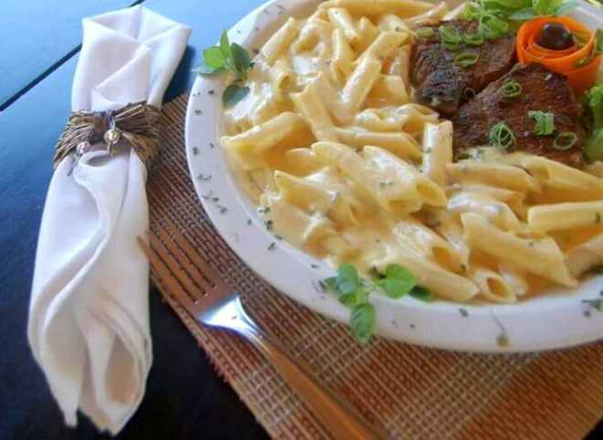 Penne ao molho gorgonzola. Foto: Divulgação