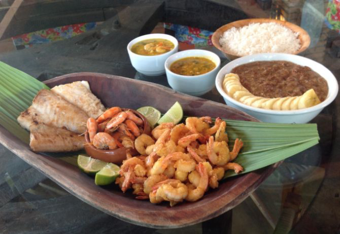 Sequência de barreado e frutos do mar. Foto: Divulgação