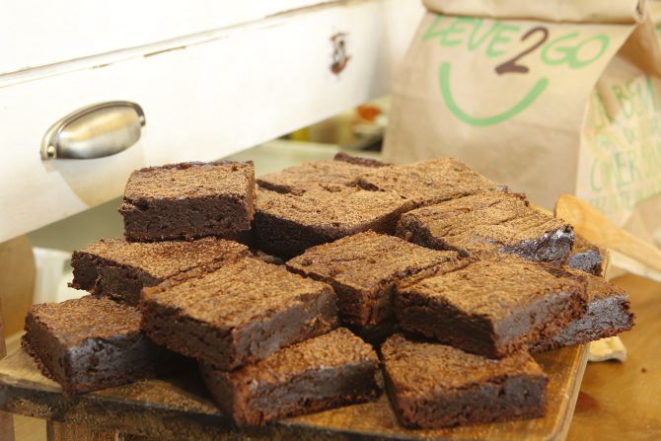 O brownie é um dos carros-chefes da casa e é servido só às quintas e sextas-feiras. (R$ 8,70). Foto: Antônio More/Gazeta do Povo. 